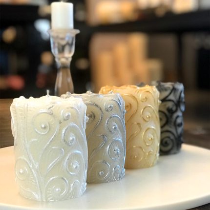 Hammam_Fashion_incili_silindir_mum